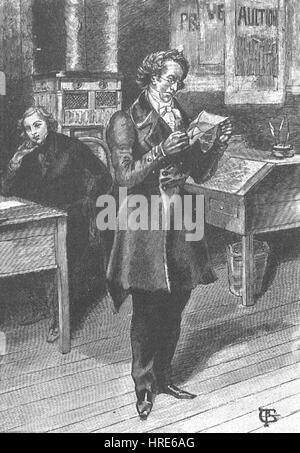 "Famiglia senza un nome' da Georges Tiret-Bognet 13 Foto Stock