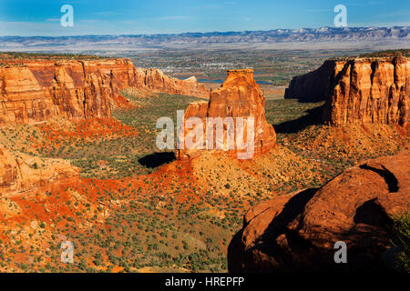 Colorado National Monument, Grand Jct. Colorado Foto Stock