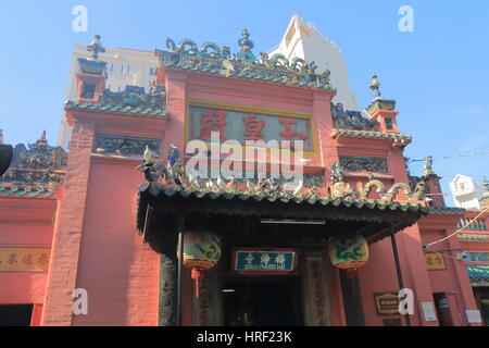 Tempio di giada in Ho Chi Minh City Vietnam. L'imperatore Jade tempio è stato costruito dalla comunità cinese nel 1911 Foto Stock