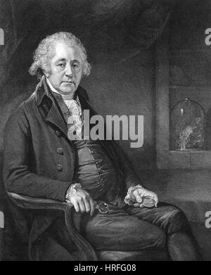 MATTHEW BOULTON (1728-1809) inglese partner industriale di James Watt in un incisione 1821 Foto Stock