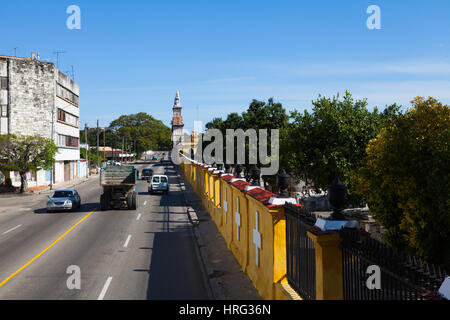 L'Avana, Cuba - 11 dicembre 2016: il cimitero di Colon, quartiere Vedado, Havanna, Cuba Foto Stock