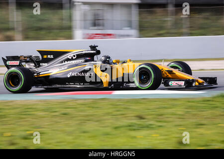 Barcellona, Spagna. 02Mar, 2017. Stoffel Vandoome, team McLaren durante la F1 test precampionato sul circuito di Barcellona - Catalunya, Barcelona, Spagna, Spagna. Credito: Cronos Foto/Alamy Live News Foto Stock