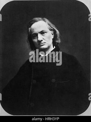 Charles Baudelaire poeta francese Foto Stock