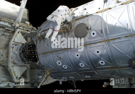 La Stazione Spaziale Internazionale Foto Stock