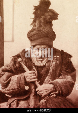 Ballo di Dervish Khotan Foto Stock