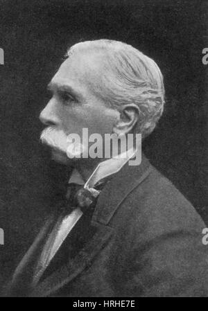 Alfred Austin, poeta inglese Laureate Foto Stock