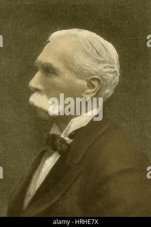 Alfred Austin, poeta inglese Laureate Foto Stock