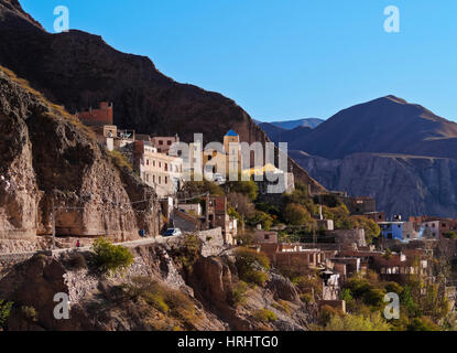 Vista di Iruya, Provincia di Salta, Argentina Foto Stock