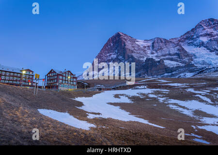 Kleine Scheidegg, regione di Jungfrau, Oberland bernese, alpi svizzere, Svizzera Foto Stock