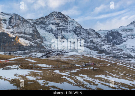 Kleine Scheidegg, regione di Jungfrau, Oberland bernese, alpi svizzere, Svizzera Foto Stock