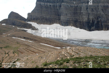 Grinnell Glacier, Glacier NP, 2010 Foto Stock