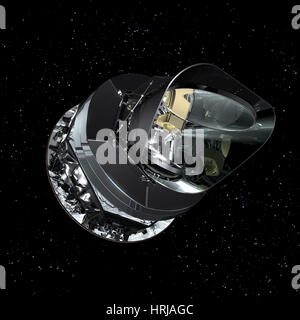 Planck osservatorio spaziale Foto Stock