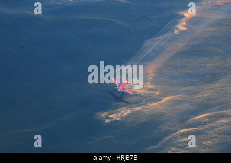 Olio operazioni disperdente Foto Stock