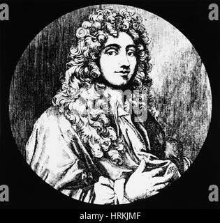 Christiaan Huygens, olandese Polymath Foto Stock