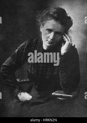 Marie Curie, Polish-French fisico Foto Stock