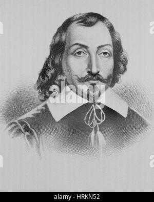 Samuel de Champlain, esploratore Francese Foto Stock