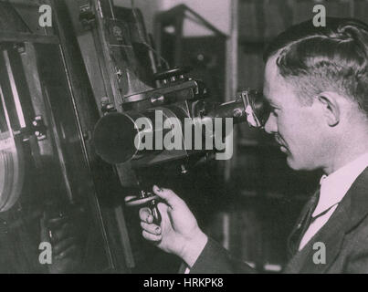 Clyde Tombaugh, astronomo americano Foto Stock