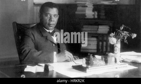 Booker T. Washington, educatore americano Foto Stock