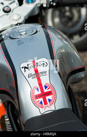 Norton Commando 961 cafe racer MK 2 motociclo. Classic british motociclo Foto Stock