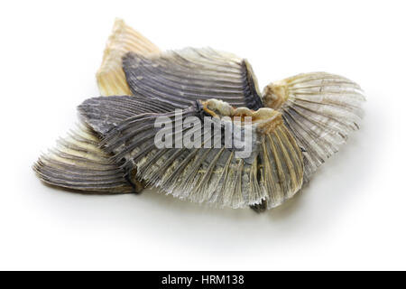 Essiccato blowfish alette per Hirezake (caldo giapponese bere sake ) Foto Stock