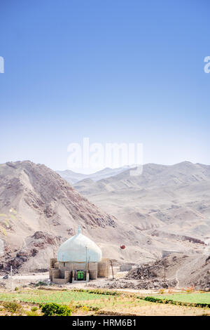 Vista sulla Moschea di Kharanaq in Iran Foto Stock