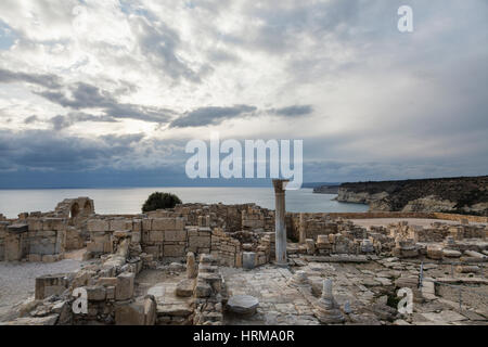 Sito archeologico di Kourion, Cipro Foto Stock