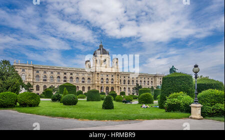 Austria, Vienna Maria-Theresien-Platz, il Museo di Storia Naturale di Vienna Foto Stock