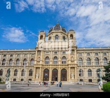 Austria, Vienna Maria-Theresien-Platz, portale del Museo di Storia Naturale Foto Stock