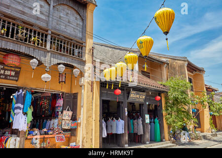 Antica città di Hoi An. Quang Nam Provincia, Vietnam. Foto Stock