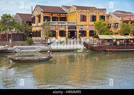 Antica città di Hoi An, Quang Nam Provincia, Vietnam. Foto Stock