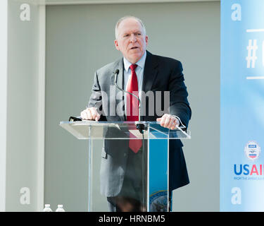 John Brennan, direttore della CIA 2013-2017 - Washington DC, Stati Uniti d'America Foto Stock