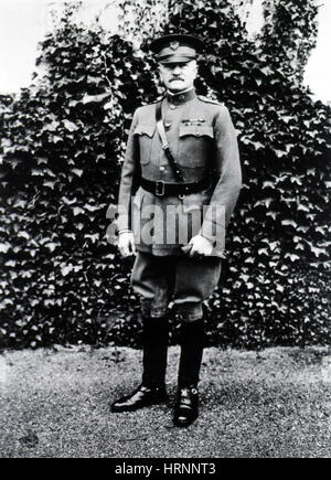 Black Jack Pershing, Esercito Americano Officer Foto Stock