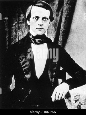 Hermann von Helmholtz medico tedesco e Polymath Foto Stock