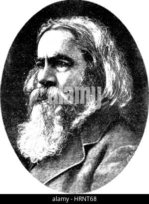 Benjamin Peirce, Matematico americano Foto Stock