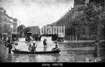 Johnstown Flood, 1889 Foto Stock