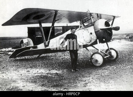 Billy Bishop, WWI Canadian Flying Ace Foto Stock