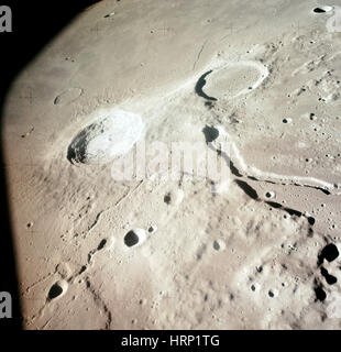 La luna di Aristarco cratere da Apollo 15 Foto Stock