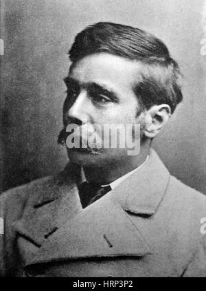 H. G. Wells, autore inglese Foto Stock