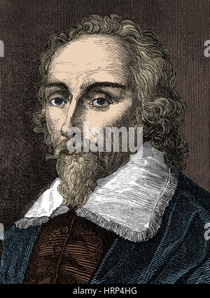 William Harvey, medico inglese Foto Stock