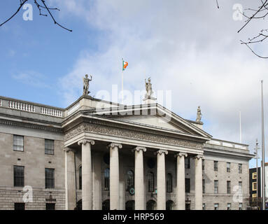 L'Ufficio Generale delle Poste a Dublino, Irlanda. Foto Stock