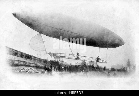 Santos-Dumont n. 6, 1901 Foto Stock