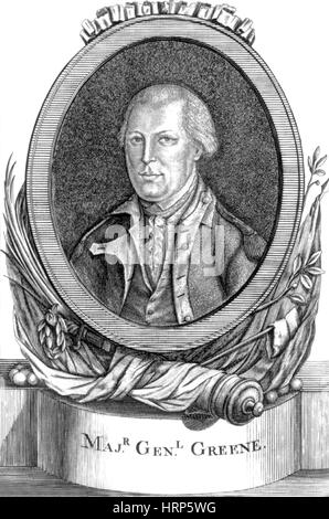 Nathanael Greene, American ufficiale militare Foto Stock