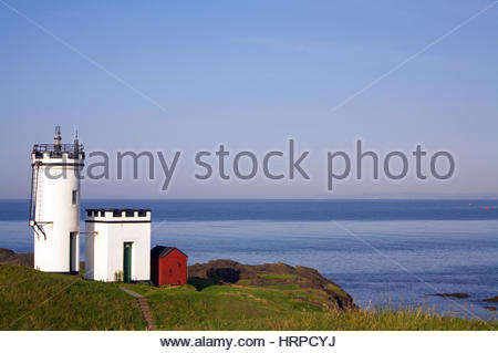 Elie faro, Fife Scozia Scotland Foto Stock