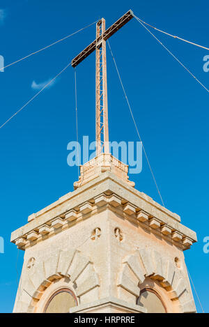 Laferla Cross in limiti di Capoterra, Italia Foto Stock