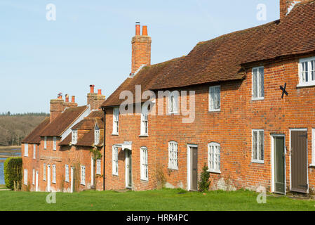 Cottage di scudo rigido del Museo Marittimo, Beaulieu, Hampshire, Regno Unito Foto Stock