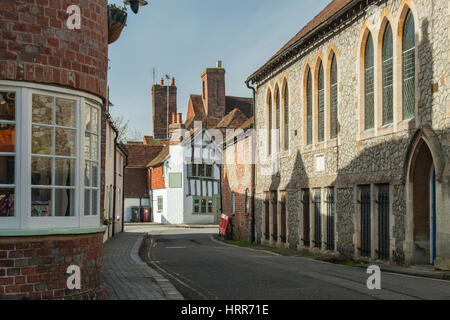 Inizio della primavera in Petworth, West Sussex, in Inghilterra. Foto Stock