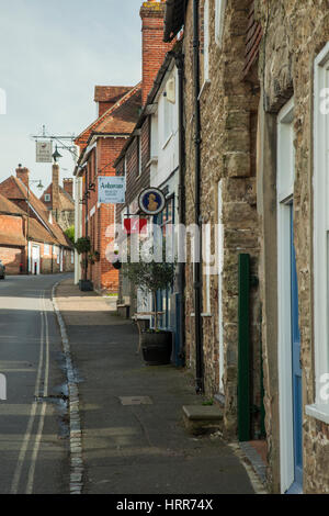 Inizio della primavera in Petworth, West Sussex, in Inghilterra. Foto Stock