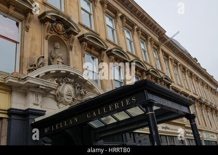 McLellan Galleries sono uno spazio espositivo nella città di Glasgow Foto Stock