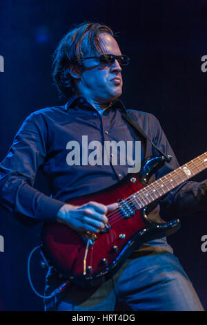 Joe Bonamassa, Byron Bay Bluesfest, 1 aprile 2010. Bonamassa è un Americano blues rock chitarrista, cantautore, influenzato da musicisti britannici. Foto Stock