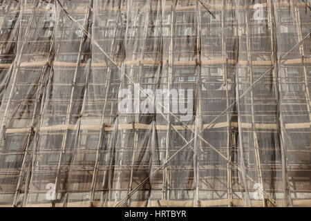 Un edificio costruito su Lockhart Road, Wanchai Hong Kong Foto Stock